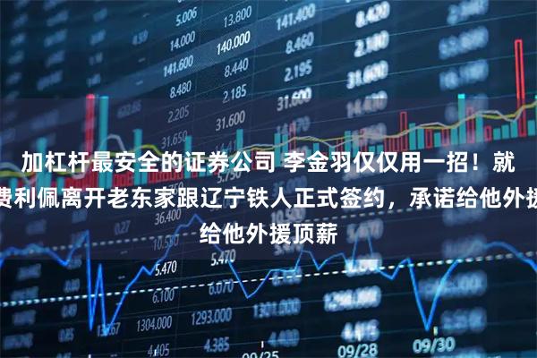 加杠杆最安全的证券公司 李金羽仅仅用一招！就说服费利佩离开老东家跟辽宁铁人正式签约，承诺给他外援顶薪