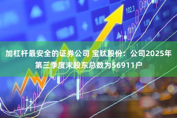 加杠杆最安全的证券公司 宝钛股份：公司2025年第三季度末股东总数为56911户