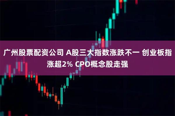 广州股票配资公司 A股三大指数涨跌不一 创业板指涨超2% CPO概念股走强